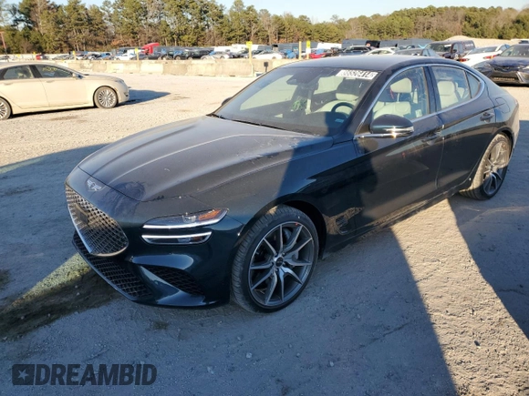 2025 Genesis G70 2.5T с VIN KMTG34SC3SU154185, выставлен на аукционе Copart как лот 86526414 с пробегом 611 миль миль и Чистый • Clean title. История ставок и продаж доступна на DreamBid. Изображение 1.