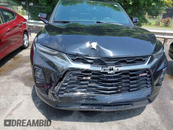 2021 Chevrolet Blazer RS z VIN 3GNKBERSXMS552535, wystawiony jako IAAI lot #42275935 z przebiegiem 106 952 mil mil oraz . Historia ofert i sprzedaży dostępna na DreamBid. Obrazek 6.