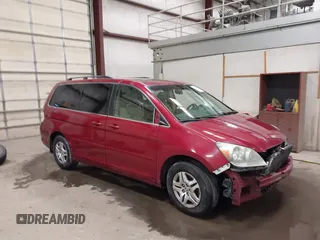 2005 Honda Odyssey EX-L with VIN 5FNRL38625B010398, listed as a IAAI auction lot 42171098 with Not provided miles and . Bid and sale history available at DreamBid. Image 1.