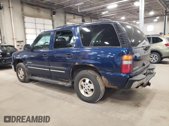 2001 Chevrolet Tahoe LT with VIN 1GNEK13TX1R104270, listed as a Copart auction lot 54935005 with 227,086 mi miles and Clean Title. Bid and sale history available at carsss.com. Image 2.