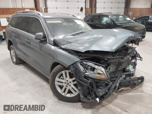 2019 Mercedes-Benz GLS 450 with VIN 4JGDF6EE4KB228206, listed as a IAAI auction lot 42285126 with 86,083 mi miles and . Bid and sale history available at DreamBid. Image 18.