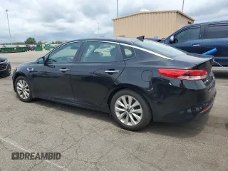 2018 Kia Optima S with VIN 5XXGT4L35JG265497, listed as a Copart auction lot 64371405 with 103,327 mi miles and Salvage title. Bid and sale history available at DreamBid. Image 2.