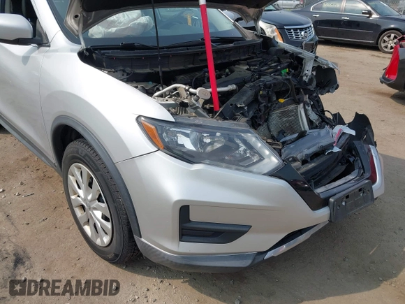 2017 Nissan Rogue SV with VIN KNMAT2MV7HP565670, listed as a IAAI auction lot 42435654 with 99,114 mi miles and . Bid and sale history available at DreamBid. Image 19.
