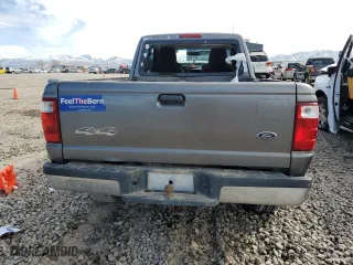 2005 Ford Ranger XLT with VIN 1FTZR45E15PA51028, listed as a Copart auction lot 49516575 with 198,962 mi miles and Salvage Title. Bid and sale history available at carsss.com. Image 6.