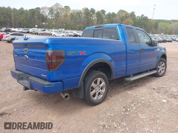 2013 Ford F-150 XL with VIN 1FTFX1CF7DKE53781, listed as a IAAI auction lot 41886304 with 263,743 mi miles. Bid and sale history available at carsss.com. Image 4.