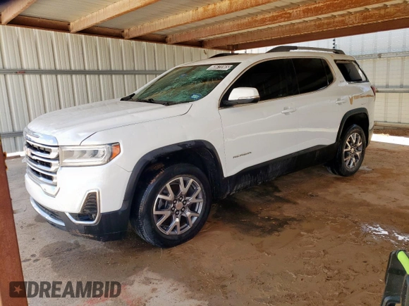 2020 GMC Acadia SLT with VIN 1GKKNML44LZ191670, listed as a Copart auction lot 60673365 with 101,347 mi miles and Clean title. Bid and sale history available at DreamBid. Image 1.
