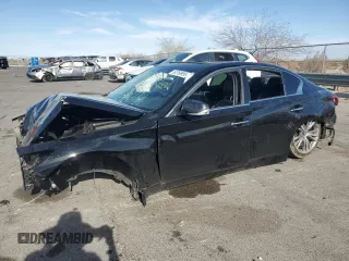 2021 Infiniti Q50 Luxe z VIN JN1EV7BP7MM703722, wystawiony jako Copart lot #50768955 z przebiegiem Nie podano mil oraz Szkoda całkowita • Salvage title. Historia ofert i sprzedaży dostępna na DreamBid. Obrazek 1.
