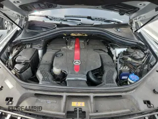 2017 Mercedes-Benz GLE 43 AMG with VIN 4JGED6EB3HA064705, listed as a Copart auction lot 61675435 with Not provided miles and Salvage title. Bid and sale history available at DreamBid. Image 12.