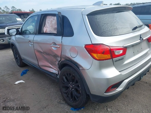 2019 Mitsubishi Outlander Sport ES 2.0 with VIN JA4AR3AU2KU022598, listed as a IAAI auction lot 41512328 with 98,309 mi miles. Bid and sale history available at carsss.com. Image 3.