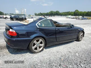 2006 BMW 3 Series 325Ci with VIN WBABD33456PL09358, listed as a Copart auction lot 59507345 with 155,033 mi miles and Salvage title. Bid and sale history available at DreamBid. Image 3.