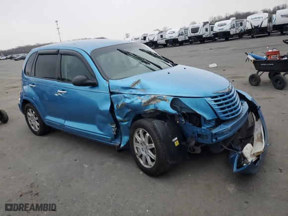 2008 Chrysler PT Cruiser Touring with VIN 3A8FY58B18T228084, listed as a Copart auction lot 87265034 with 0 miles and Salvage Title. Bid and sale history available at carsss.com. Image 4.