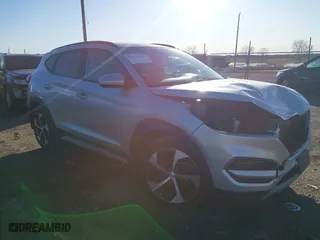 2018 Hyundai Tucson Value with VIN KM8J3CA21JU676704, listed as a IAAI auction lot 41793531 with 76,586 mi miles. Bid and sale history available at carsss.com. Image 1.