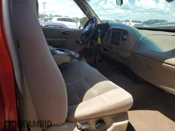 2004 Ford F-150 XL with VIN 2FTRF17234CA23550, listed as a Copart auction lot 60475835 with 290,842 mi miles and Salvage title. Bid and sale history available at DreamBid. Image 10.