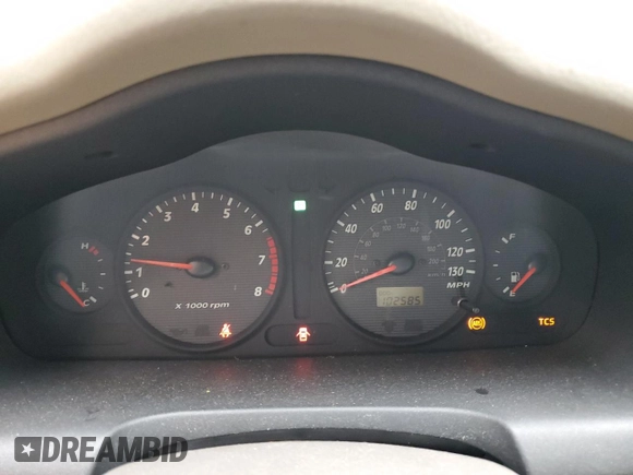 2001 Hyundai Santa Fe GLS with VIN KM8SC83D71U084837, listed as a Copart auction lot 77588984 with 102,585 mi miles and Salvage Title. Bid and sale history available at carsss.com. Image 9.