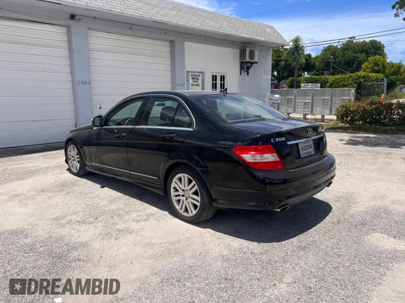 2008 Mercedes-Benz C 300 Sport with VIN WDDGF81X48F118820, listed as a Copart auction lot 64808465 with 169,933 mi miles and Salvage title. Bid and sale history available at DreamBid. Image 3.