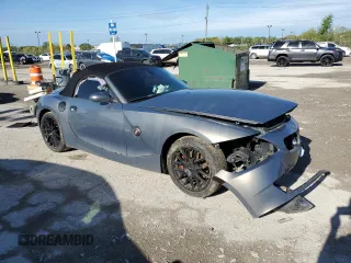 2007 BMW Z4 3.0i with VIN 4USBU33577LW73487, listed as a Copart auction lot 54778025 with Not provided miles and Salvage title. Bid and sale history available at DreamBid. Image 4.