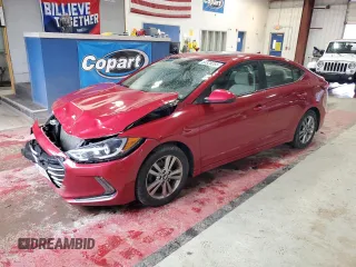 2017 Hyundai Elantra Value Edition z VIN KMHD84LF5HU242462, wystawiony jako Copart lot #55328265 z przebiegiem 83 224 mil mil oraz Szkody całkowita. Historia ofert i sprzedaży dostępna na DreamBid. Obrazek 1.