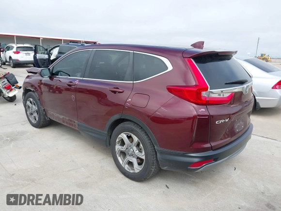 2019 Honda CR-V EX-L with VIN 7FARW1H86KE034488, listed as a IAAI auction lot 41648343 with 48,832 mi miles. Bid and sale history available at carsss.com. Image 3.