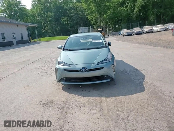 2020 Toyota Prius LE with VIN JTDL9RFU2L3013546, listed as a Copart auction lot 58973725 with 42,518 mi miles and Salvage title. Bid and sale history available at DreamBid. Image 14.