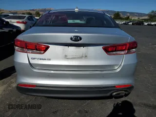 2018 Kia Optima LX with VIN 5XXGT4L36JG181852, listed as a Copart auction lot 64071225 with 51,962 mi miles and Salvage title. Bid and sale history available at DreamBid. Image 6.