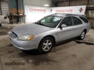 2002 Ford Taurus SE z VIN 1FAFP58S32G122280, wystawiony jako Copart lot #89341375 z przebiegiem 182 500 mil mil oraz Czysty tytuł • Clean title. Historia ofert i sprzedaży dostępna na DreamBid. Obrazek 1.