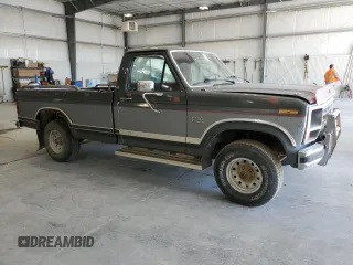 1986 Ford F-150 with VIN 1FTEF14NXGPB18719, listed as a Copart auction lot 56383625 with 16,249 mi miles and Salvage title. Bid and sale history available at DreamBid. Image 4.