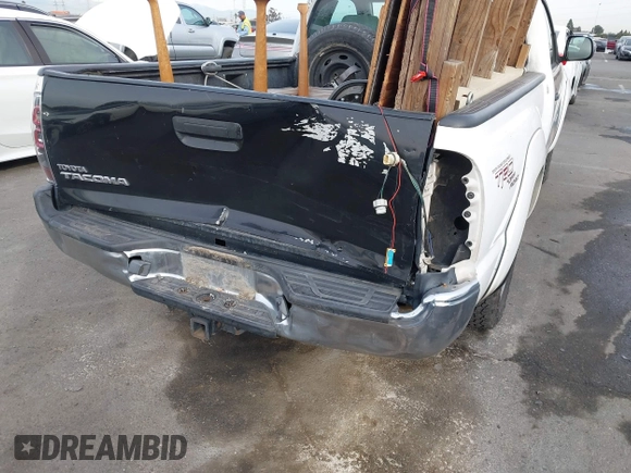 2007 Toyota Tacoma with VIN 5TENX22N87Z344255, listed as a IAAI auction lot 41083339 with 229,956 mi miles. Bid and sale history available at carsss.com. Image 6.