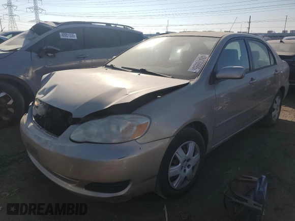 2007 Toyota Corolla CE with VIN 1NXBR32E67Z825483, listed as a Copart auction lot 48476995 with 120,081 mi miles and Salvage Title. Bid and sale history available at DreamBid. Image 1.