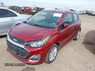 2022 Chevrolet Spark 1LT with VIN KL8CD6SAXNC013296, listed as a IAAI auction lot 41577006 with 53,457 mi miles. Bid and sale history available at carsss.com. Image 2.