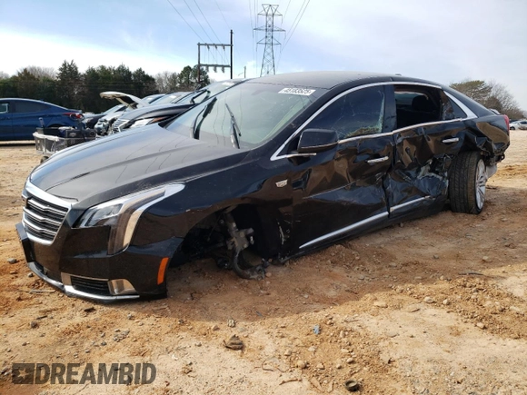 2018 Cadillac XTS Luxury with VIN 2G61M5S38J9147495, listed as a Copart auction lot 45183525 with 106,168 mi miles and Salvage Title. Bid and sale history available at carsss.com. Image 1.