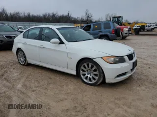 2006 BMW 3 Series 330xi with VIN WBAVD33506KV66303, listed as a Copart auction lot 50023574 with 0 mi miles and Salvage Title. Bid and sale history available at carsss.com. Image 4.