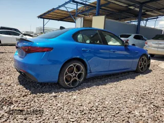 2022 Alfa Romeo Giulia Ti with VIN ZARFAMBN5N7655993, listed as a Copart auction lot 62115984 with 0 mi miles and Salvage Title. Bid and sale history available at carsss.com. Image 3.