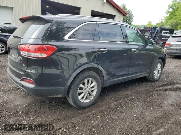 2017 Kia Sorento LX with VIN 5XYPGDA33HG237470, listed as a Copart auction lot 59236555 with 89,139 mi miles and Salvage title. Bid and sale history available at DreamBid. Image 3.