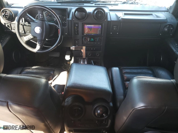 2006 Hummer H2 with VIN 5GRGN23U06H104393, listed as a Copart auction lot 46208975 with NaN miles and Salvage Title. Bid and sale history available at carsss.com. Image 8.