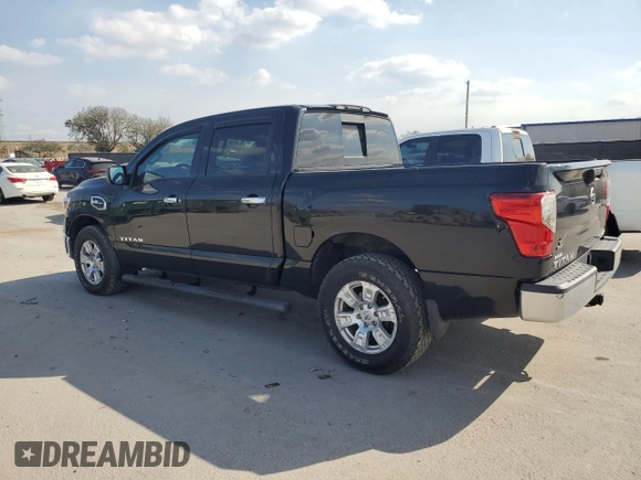 2017 Nissan Titan S with VIN 1N6AA1EJ4HN571219, listed as a Copart auction lot 43154215 with 63,876 mi miles and Salvage Title. Bid and sale history available at carsss.com. Image 2.