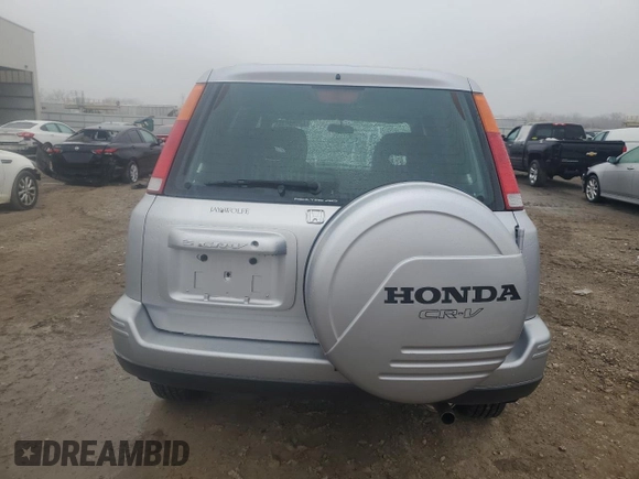 2001 Honda CR-V SE with VIN JHLRD18791S008299, listed as a Copart auction lot 42133515 with 62,716 mi miles and Salvage Title. Bid and sale history available at carsss.com. Image 6.