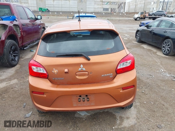2018 Mitsubishi Mirage SE with VIN ML32A4HJ4JH012880, listed as a IAAI auction lot 42486804 with 28,468 mi miles and . Bid and sale history available at DreamBid. Image 16.