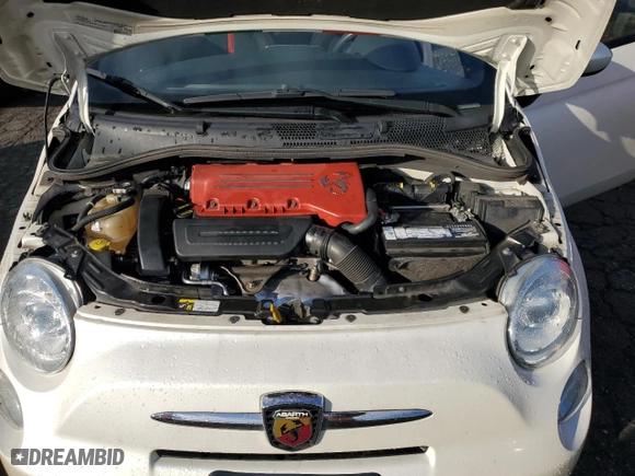 2017 FIAT 500 Abarth with VIN 3C3CFFFH5HT535792, listed as a Copart auction lot 44800215 with NaN miles and Clean Title. Bid and sale history available at carsss.com. Image 11.