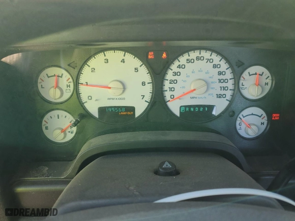 2005 Dodge Ram 1500 SLT with VIN 1D7HU16N65J645789, listed as a Copart auction lot 42636915 with 199,568 mi miles and Salvage Title. Bid and sale history available at carsss.com. Image 9.