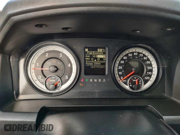2014 Ram 5500 Tradesman z VIN 3C7WRNFLXEG225885, wystawiony jako Copart lot #77276374 z przebiegiem 184 703 mil mil oraz Czysty tytuł • Clean title. Historia ofert i sprzedaży dostępna na DreamBid. Obrazek 8.