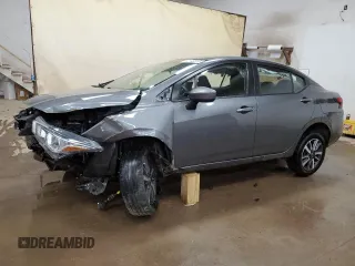2021 Nissan Versa SV with VIN 3N1CN8EV0ML826344, listed as a Copart auction lot 52140235 with 77,837 mi miles and Non repairable. Bid and sale history available at DreamBid. Image 1.