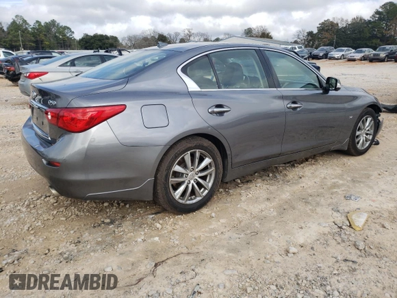 2014 Infiniti Q50 Premium with VIN JN1BV7AR0EM692683, listed as a Copart auction lot 42047765 with 139,867 mi miles and Salvage Title. Bid and sale history available at carsss.com. Image 3.