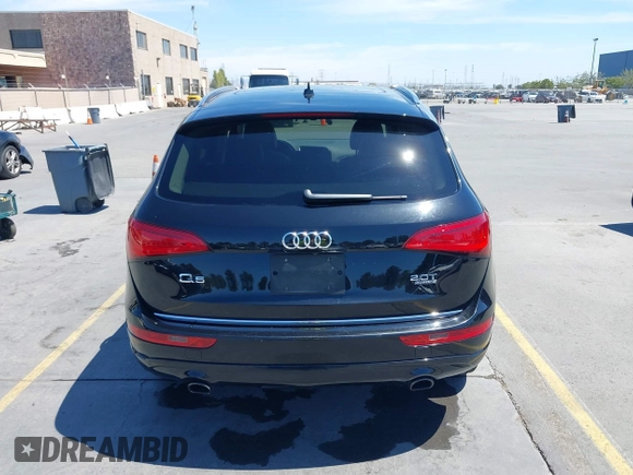2015 Audi Q5 Premium Plus with VIN WA1LFAFPXFA093368, listed as a IAAI auction lot 42862170 with 160,810 mi miles and . Bid and sale history available at DreamBid. Image 16.