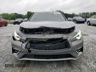 2019 Infiniti Q50 Luxe z VIN JN1EV7AR4KM559305, wystawiony jako Copart lot #54353455 z przebiegiem 85 131 mil mil oraz Nie do naprawy • Non repairable. Historia ofert i sprzedaży dostępna na DreamBid. Obrazek 5.