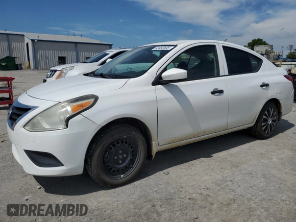 2016 Nissan Versa SV with VIN 3N1CN7AP7GL889527, listed as a Copart auction lot 63483505 with 147,175 mi miles and Clean title. Bid and sale history available at DreamBid. Image 1.