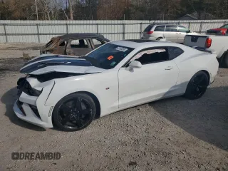 2018 Chevrolet Camaro 2SS with VIN 1G1FH1R77J0126746, listed as a Copart auction lot 43130395 with 87,593 mi miles and Salvage title. Bid and sale history available at DreamBid. Image 1.