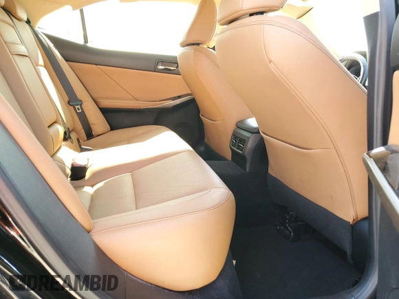 2015 Lexus IS 250 with VIN JTHBF1D27F5080738, listed as a Copart auction lot 62400825 with 71,896 mi miles and Salvage title. Bid and sale history available at DreamBid. Image 10.