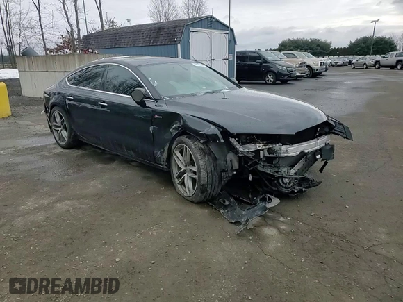 2015 Audi A7 3.0 Premium Plus with VIN WAUWGAFC2FN010308, listed as a Copart auction lot 40961294 with 102,997 mi miles and Salvage Title. Bid and sale history available at carsss.com. Image 10.