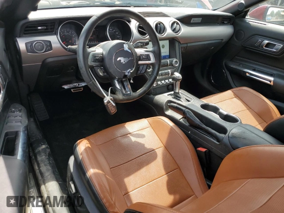 2019 Ford Mustang EcoBoost z VIN 1FATP8UH5K5200696, wystawiony jako Copart lot #65051125 z przebiegiem 23 411 mil mil oraz Czysty tytuł • Clean title. Historia ofert i sprzedaży dostępna na DreamBid. Obrazek 8.