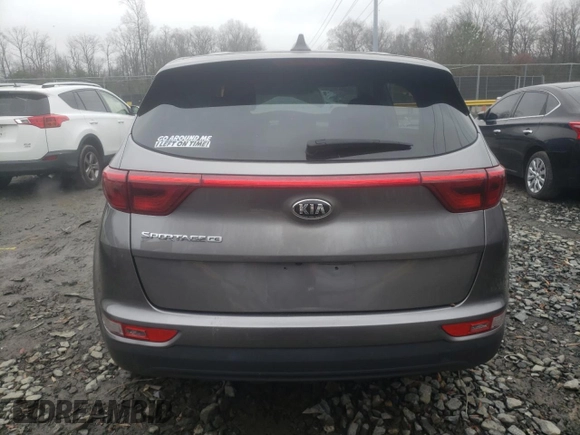 2019 Kia Sportage LX with VIN KNDPM3AC8K7500009, listed as a Copart auction lot 49060815 with 0 mi miles and Non Repairable. Bid and sale history available at carsss.com. Image 6.